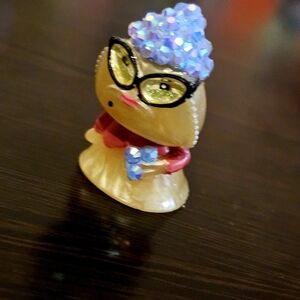 Disney Glittery Gold and Blue Action Figure